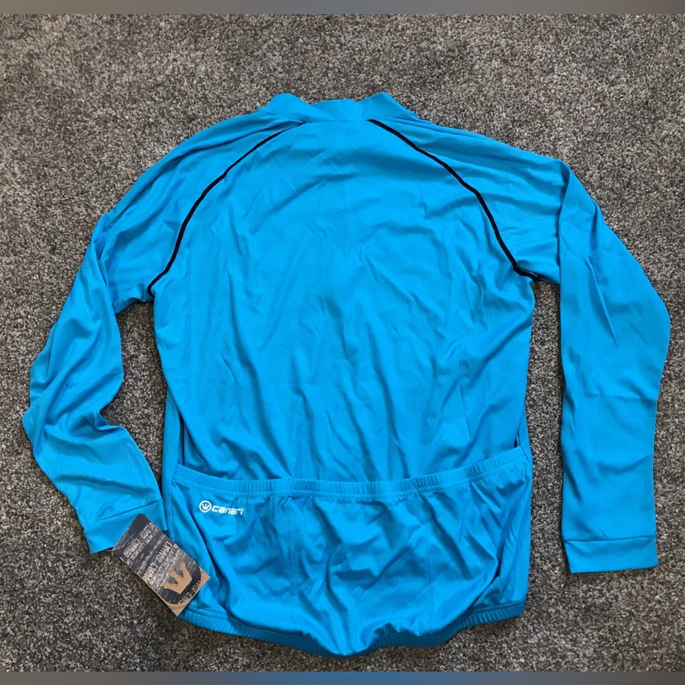 NWT Canari Long Sleeve Cycling Jersey - Medium - Picture 2 of 3